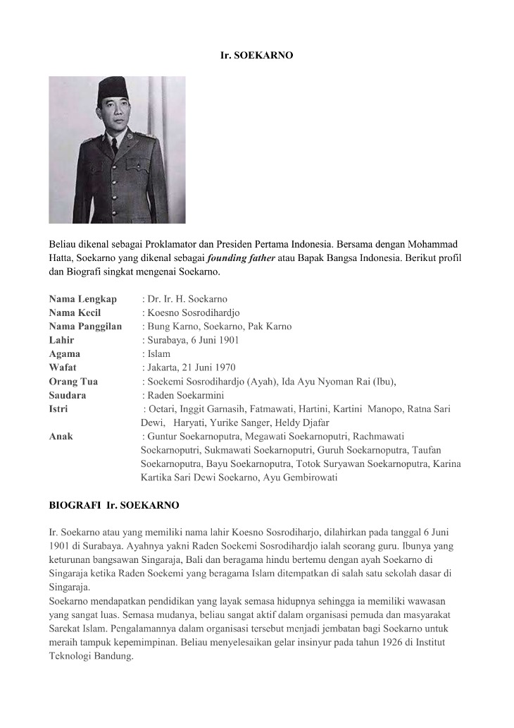 Biografi Pahlawan Tokoh Nasional Warisan Perjuangan, Pemikiran, Dan Keteladanan Para Pahlawan
